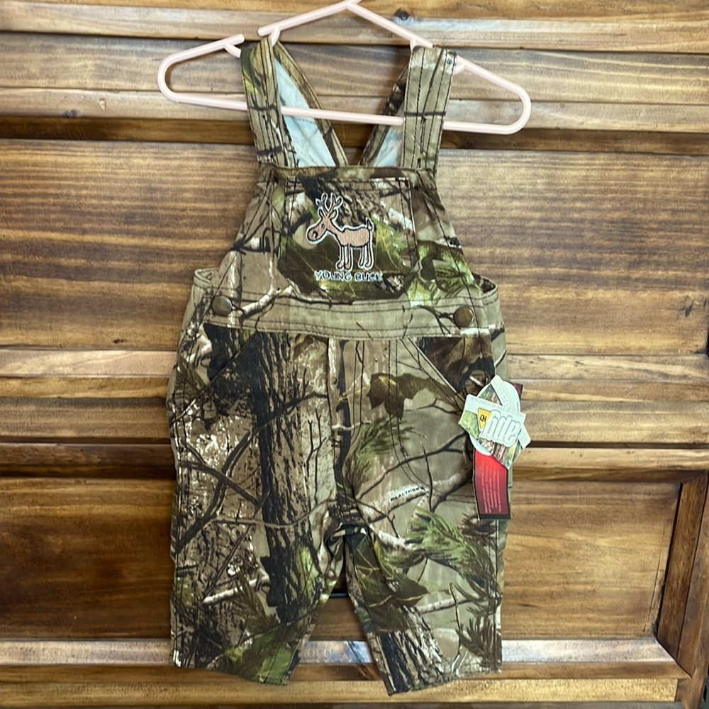 Lil Joey Kritters Overalls Bibbed Young Buck Camo RealTree